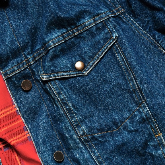 Vintage GRAPEVINES DENIM JACKET - Picture 3 of 6
